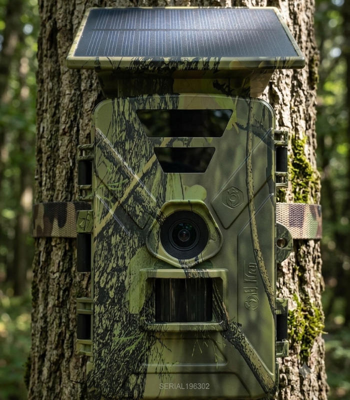 Caméra Extérieure 4g Solaire 4k - Chasse et Surveillance